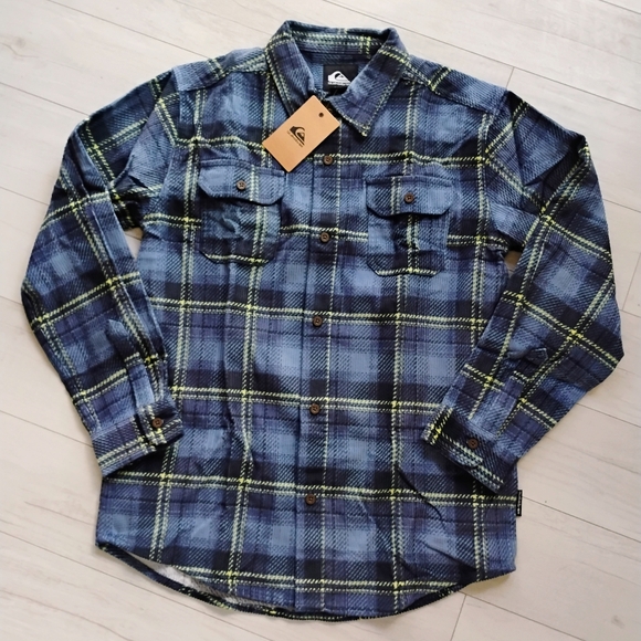 QUIKSILVER NEW Boys Corduroy Shacket - Picture 1 of 11